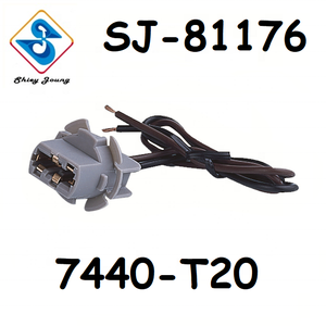 Liên Hệ Duy Nhất Đèn Ổ Cắm 1 Pin Nối <span class=keywords><strong>Auto</strong></span> <span class=keywords><strong>7440</strong></span> T20 Bóng Đèn Liên Hệ Duy Nhất Pigtail Đèn Ổ Cắm - Product Image 2