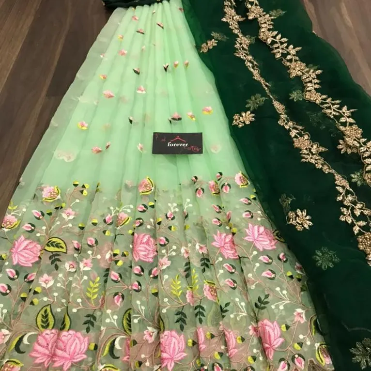 Свадебная дизайнерская Лехенга Холи индийский красный цвет для невесты lehenda Холи без стежки дизайнерская Свадебная Лехенга Холи оптовики