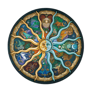 <span class=keywords><strong>Puzzle</strong></span> de <span class=keywords><strong>Constellation</strong></span> du zodiaque pour adulte, jouet <span class=keywords><strong>Puzzle</strong></span> de 500 pièces de 50x50cm, réglable - Product Image 1