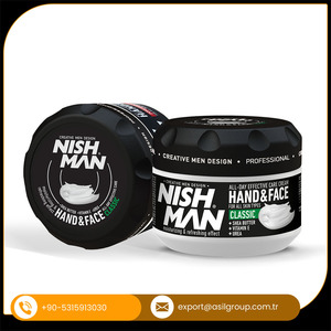 Crema Hidratante de Otoño-Invierno Nishman para Manos y Rostro 300ml Fórmula Clásica con Ácido Hialurónico Mineral para una Piel Óptima - Product Image 3