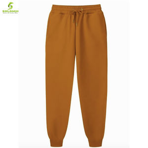 กางเกงวอร์มผู้หญิงพิมพ์ลายโลโก้,กางเกงวอร์มสีพื้นบราวน์กางเกงจ็อกเกอร์กางเกงวอร์มผ้าฟลีซสำหรับใส่วิ่งจ็อกกิ้งไม่มีลายใส่ได้ทั้งผู้ชายและผู้หญิง - Product Image 4