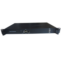 Récepteur professionnel de la passerelle IP, OTV-RP16 Satellite TV tête FTA 16 DVB S2 S2X à IP