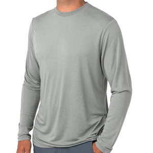 เสื้อยืดแขนยาวฮิปฮอปของผู้ชายผ้าคอตตอนผ้า95% 5% อีลาสตินกำหนดโลโก้ผ้าไหมดีไซน์ธรรมดา - Product Image 4