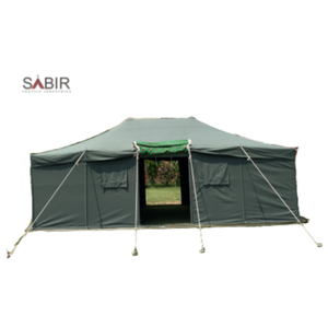 Tienda de lona impermeable para acampar al aire libre, carpa de lujo de alta calidad, de medio astren, para el mercado africano, para refugio, verde oliva - Product Image 1