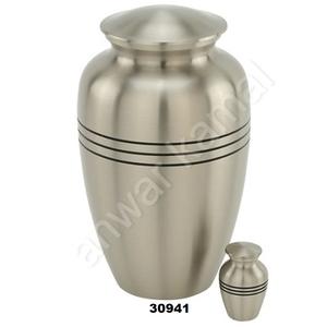 โกศทองเหลืองโลหะผสมกับถุงกำมะหยี่ - Product Image 1