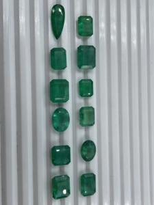 100% ธรรมชาติแซมเบียหลวมมรกตตัดพลอย65.60กะรัตหินมีค่า - Product Image 4