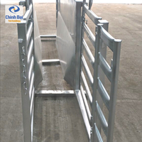 Course de trait standard pour moutons-Panneaux de stalle de chevaux à vendre-Panneaux métalliques de clôture galvanisés de haute qualité pour moutons/chèvres/hors