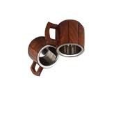 Mug isotherme médiéval en acier inoxydable à double paroi avec infuseur à thé, écologique et multi-usage pour le thé, le café et les cadeaux d'affaires