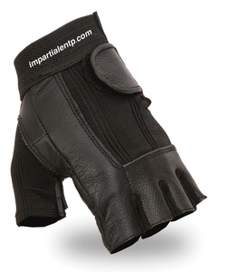 <b>Half</b> Finger Bike Gloves Shockproof Anti-<b>Slip</b> Bicycle Sports Cycling Gloves Breathable Unisex Nylon Fingerless Cycling Gloves - Product Image 3