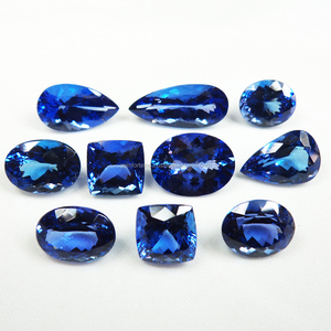 Tanzanite <b>Rectangular</b> <b>Cushion</b> Faceted Cut Loose 6x4mm 3A Quality Natural Certified Gemstones Silver Jewelry Making Stones OEM - Product Image 2