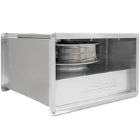 Ventilateur centrifuge rectangulaire en ligne Venteurope VE-RDF-60-35