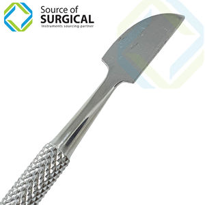 Poussoir professionnel réutilisable de dissolvant d'ongle de coupe-cuticules d'acier inoxydable pour l'élimination de callosités - Product Image 2