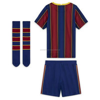 Uniforme de Fútbol Personalizado al por Mayor de la Mejor Calidad, Nuevo Modelo Original, Uniforme Deportivo con Transferencia Térmica, Conjunto de Camiseta de Fútbol de Equipo, Spandex/Algodón