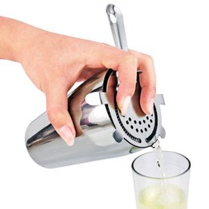 Cocteleras de 2 piezas de acero inoxidable Chapado en cobre de 18OZ Juego de barra de lujo con técnica de esmalte de color para regalar - Product Image 3