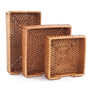 Anneaux de serviette en rotin pour tenir la serviette pour la décoration de table Anneaux de porte-serviette Fabricant et exportateur d'Inde - Product Image 5