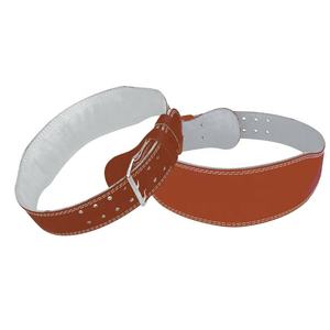 Cinturón de gimnasio de entrenamiento CrossFit de 4 "personalizado al por mayor, cinturón de cuero resistente para levantamiento de pesas, cinturón de Fitness transpirable inferior de madera trasera - Product Image 1