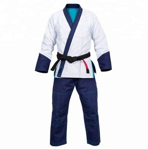 Uniformes de algodón de alta calidad para Jiu Jitsu y Karate, ropa de artes marciales personalizable para hombres y mujeres, producto superior - Product Image 6