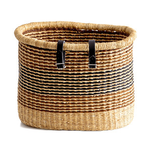 Almacenamiento de algas marinas africanas y cesta para bicicletas colorida y sostenible hecha en Vietnam - Product Image 1