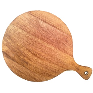 Planche à découper en bois de manga, cuisine ronde, épaisse et résistante, planche à découper en bois - Product Image 1