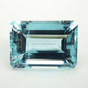 Aguamarina Natural de Forma Octogonal, Piedra Preciosa Suelta de Alta Calidad, Corte Facetado, Azul Cielo, Brasileña, Forma Mixta, Semipreciosa - Product Image 6