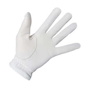 Gants de golf en cuir Cabretta pour homme, entièrement blancs, lavables, en peau de mouton, avec logo personnalisé, antidérapants, synthétiques, pour l'hiver - Product Image 6