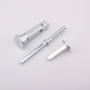 Accessoires de fabrication, broches à rivets solides, tête ronde galvanisé, acier de haute qualité, 4.8 - Product Image 3