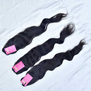 มัดผมมนุษย์ธรรมชาติ100% ผมลอนแบบไม่ผ่านการทำ12A เกรดสองชั้น - Product Image 4