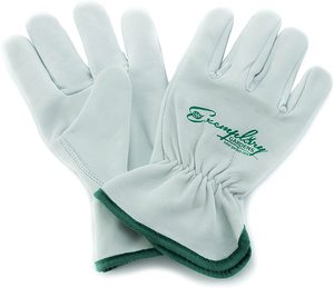 Guantes de trabajo de piel de cabra de alta resistencia para hombres y mujeres Utilidad de uso general, aparejo de conductor, guantes de seguridad y jardinería - Product Image 1