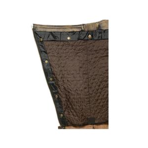 Chaps de motard de style personnalisé, vêtements en cuir véritable PU de couleur unie, chaps de moto westerns fabriqués au Pakistan - Product Image 2