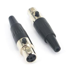 Conector de Audio <span class=keywords><strong>Mini</strong></span> <span class=keywords><strong>XLR</strong></span> <span class=keywords><strong>Jack</strong></span> TA4F de 4 Pines Hembra para Micrófono, Adaptador de Cable - Product Image 2