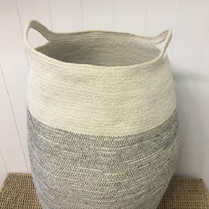 ตะกร้าผ้าขนาด XXL ทำจากปอกระเจา รับสั่งทำตามแบบที่ต้องการ ทันสมัย อเนกประสงค์ สีสันสดใส สำหรับจัดเก็บของใช้ในบ้าน เป็นมิตรกับสิ่งแวดล้อม ขายดี ของตกแต่งบ้าน - Product Image 1