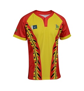 Venta caliente sublimación tamaño personalizado 2023 camiseta de rugby - Product Image 3