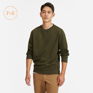 Venta al por mayor 100% algodón hombres invierno sudadera Impresión logotipo personalizado cuello redondo manga larga diseño bajo MOQ OEM ODM opciones - Product Image 4