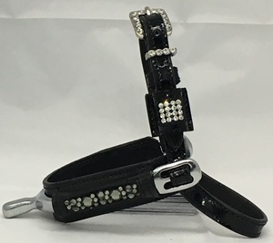 Sangles d'éperon Horse Rider avec boucles blings - Product Image 2