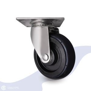 Roulette pivotante en polyuréthane de 6 pouces pour l'école en plein air Salle de bain Salon Salle à manger Cuisine Utilisation - Product Image 5