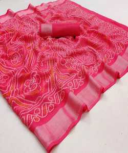 Bollywood style nouvelle arrivée dernier designer banarasi coton doux soie saree pour femme indienne par vêtements ethniques robe apparelgarment - Product Image 3