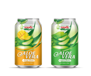 Boisson à l'aloe vera 330 ml en marque blanche avec saveur fruitée, fabricant de boissons saines, approvisionnement en gros, export Vietnam - Product Image 1