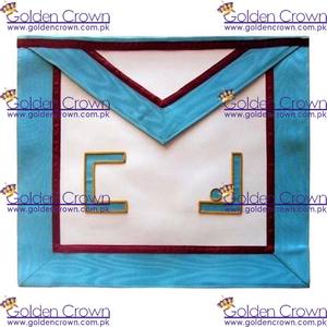Tablier maçonnique Memphis Misraim Rite Master Mason | Fournisseur maçonnique de tablier Regalia - Product Image 6