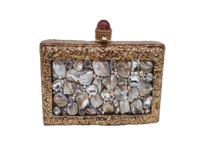 Pochette de luxe pour femmes, petit sac, porte-monnaie pour cosmétique, sac à coque - Product Image 1