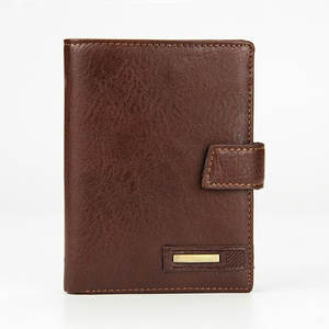 La meilleure vente en gros de mode pas cher courte mince PU en cuir hommes portefeuille - Product Image 6