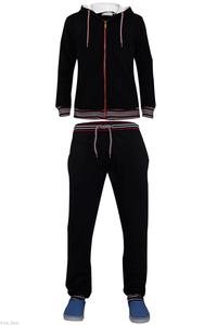 Vente en gros de survêtements de sport pour hommes 100% polyester Sweats à capuche et ensemble de sport d'hiver Conception personnalisable grande taille écologique - Product Image 2