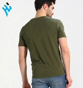 Camiseta de algodón para hombre, Camisa de algodón de alta calidad con logotipo personalizado de gran tamaño, bordado, nuevo diseño, venta al por mayor - Product Image 2