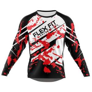 Ropa de carreras de alta calidad, camisetas de Motocross de verano para hombres de manga larga, camisetas cómodas de Motocross - Product Image 1