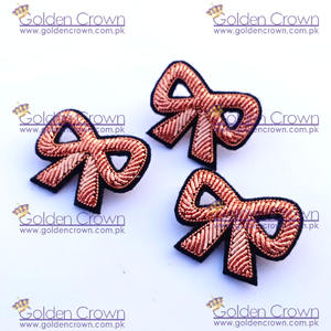 Insignias Tejidas de Pakistán al por Mayor |   Insignias Bordadas Personalizadas con Hilo Metálico - Product Image 4