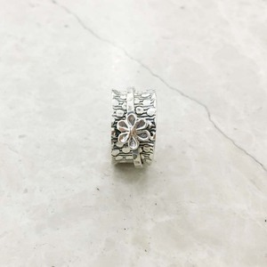 Vente chaude Attrayant Spinner Anneau Pur 925 Sterling argent Haute Qualité Prix De Gros À La Main Mignon Spinner Méditation Anneau - Product Image 5