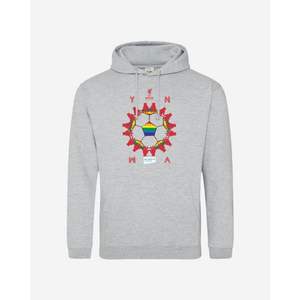 Veste polaire à capuche avec poche kangourou, impression personnalisée, option de conception personnalisée, écologique, séchage rapide, pour femmes/hommes - Product Image 4