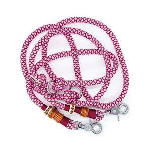 High QualityDog Lead Rope Cotton Handmade Hands Colored Cotton <b>Dog</b> Rope <b>Leash</b> for Customize <b>Dog</b> Rope <b>Leash</b> - Product Image 1