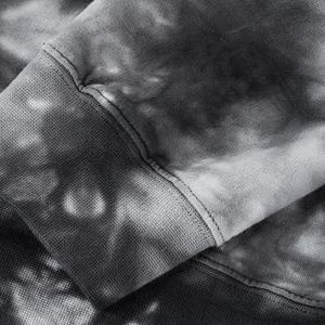 Vente en gros de pulls à capuche oversize tie-dye 100% coton motif imprimé polaire à capuche pour hommes et femmes vêtements d'hiver - Product Image 3