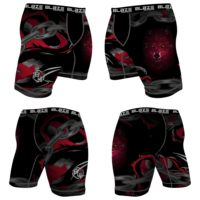 100% Polyester sur mesure de haute qualité Jiu Jitsu Rash Guard personnalisé à manches longues MMA Compression Rash Guard pour hommes bjj