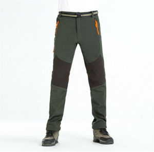 Pantalones de Trekking ligeros para hombre y mujer, pantalón de senderismo Convertible, elástico, con carcasa blanda, para construcción - Product Image 4